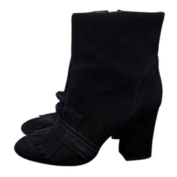 Etienne Aigner women's suede boots Size 9 - Picture 6 of 15